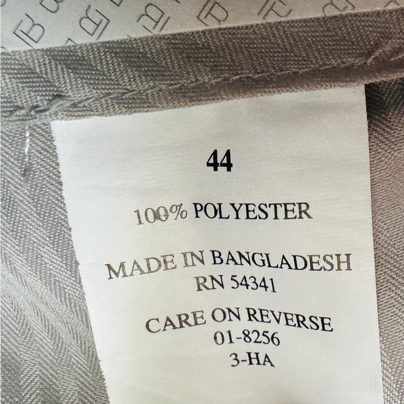 Men’s Size 44 NWT SHORTS Louis Raphael Golf Shorts Ombré Blue (looks gray to me) - Picture 4 of 7